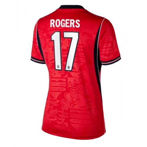 Billige Fotballdrakt England Morgan Rogers #17 Replika Bortedrakt Dame VM 2026 Kortermet Billige Fotballdrakt England Morgan Rogers #17 Replika Bortedrakt Dame VM 2026 Kortermet